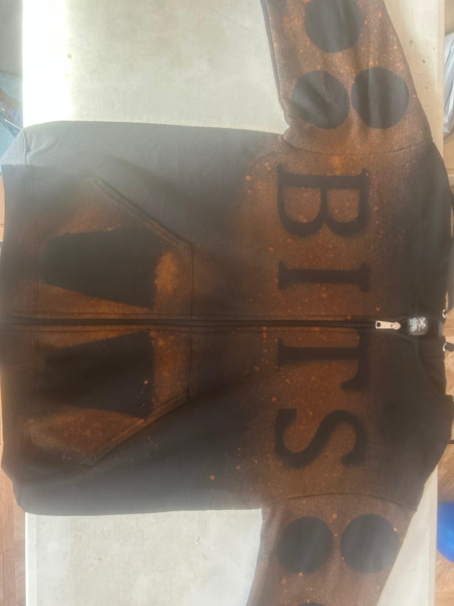 Artsy hoodie- Front Branded