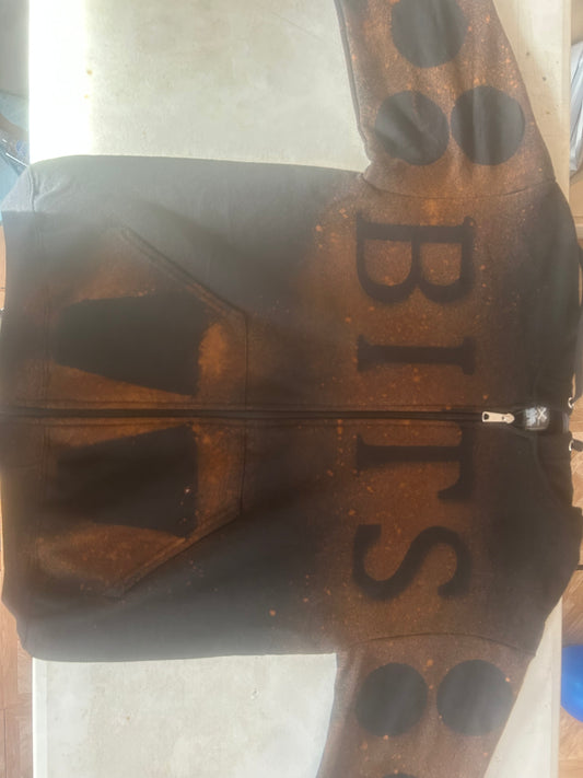 Artsy hoodie- Front Branded